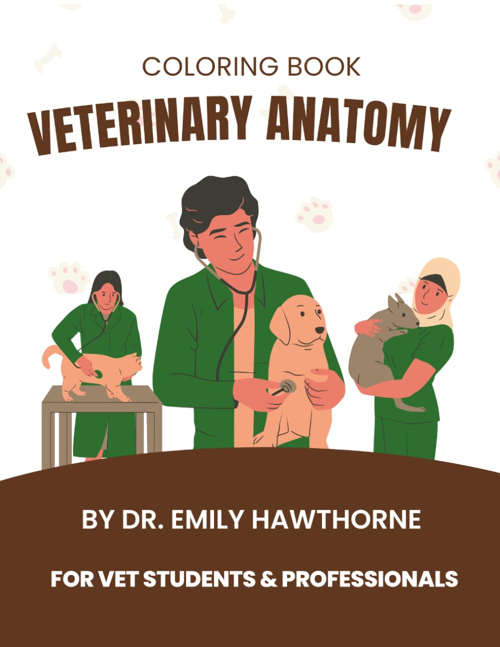 Veterinary Anatomy Coloring Book: A Vet Coloring Book for Visual Learning, Exam Preparation, and Clinical Anatomy
