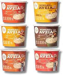 Pack Degustação 6 Unidades Mingau de Aveia (pronto em 05 minutos)