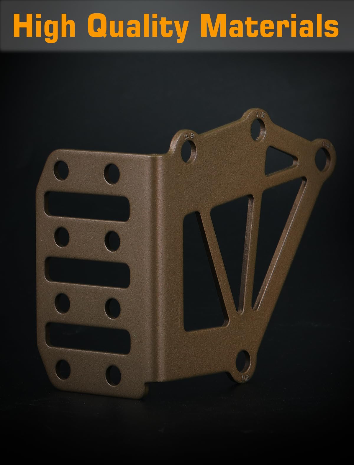 EralcNa Tactical Holster Adapter Tourniquet Holder Mount QLS Police Gear Accessories Belt Attachment,Tan