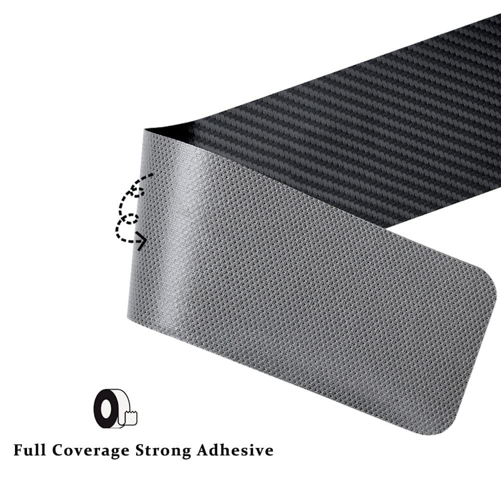 ZCXUIE 4 Pezzi Acciaio Inossidabile Battitacco Per Auto Sticker Per MG ZS 2017-2022,Acciaio Inox Protezionedello Scuff - 12