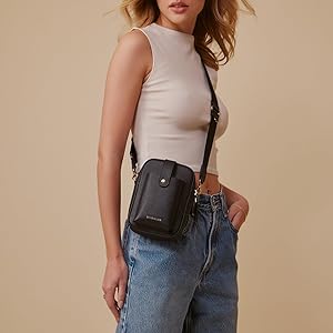 Bandolier Dillon Bag Crossbody | Stylish Pebble Leather Bag