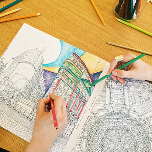 Fantastic Cities: A Coloring Book of Amazing Places Real and Imagined - Image 14