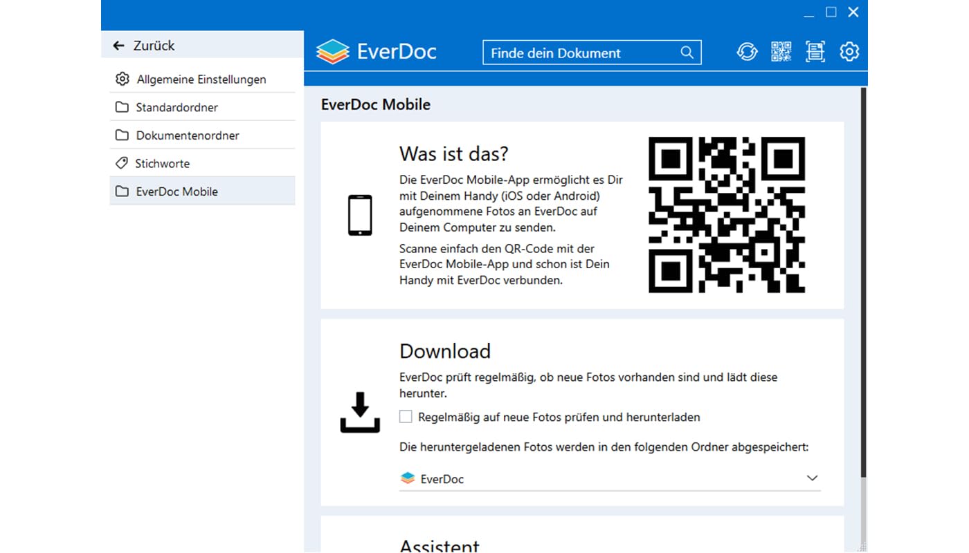 EverDoc 2025 Dokumentenverwaltung OCR-Texterkennung - PC-Version inkl App für Android + iOS - Lebenslange Lizenz - kein Abo - Win 11, 10, 8.1