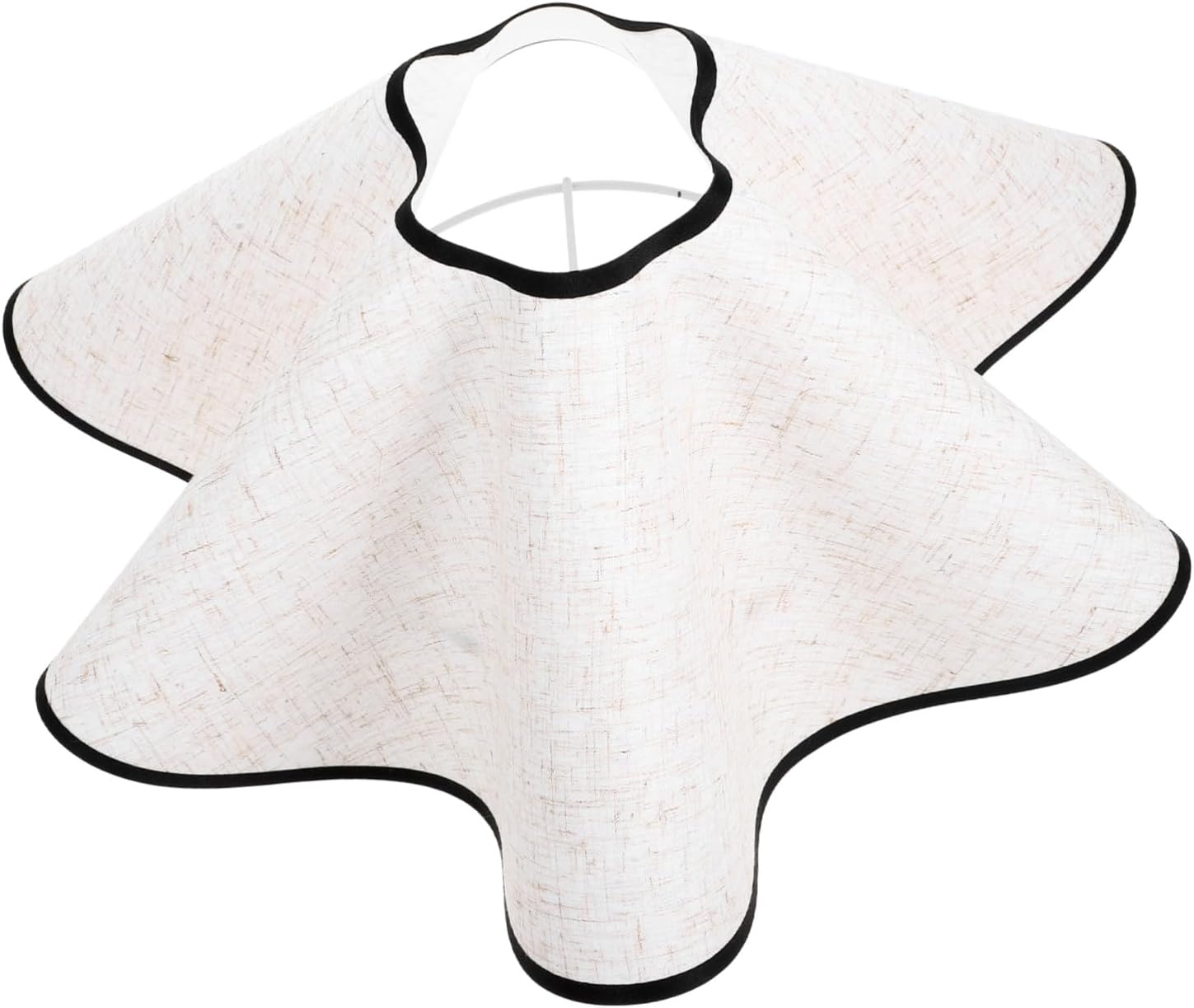 Handmade Petal Lamp Shade for Table and Bedside Lamps Decorative Mini Fabric Cover Modern Floral Design Bottom Compatible Cozy Ambient Lighting for Bedroom and Living