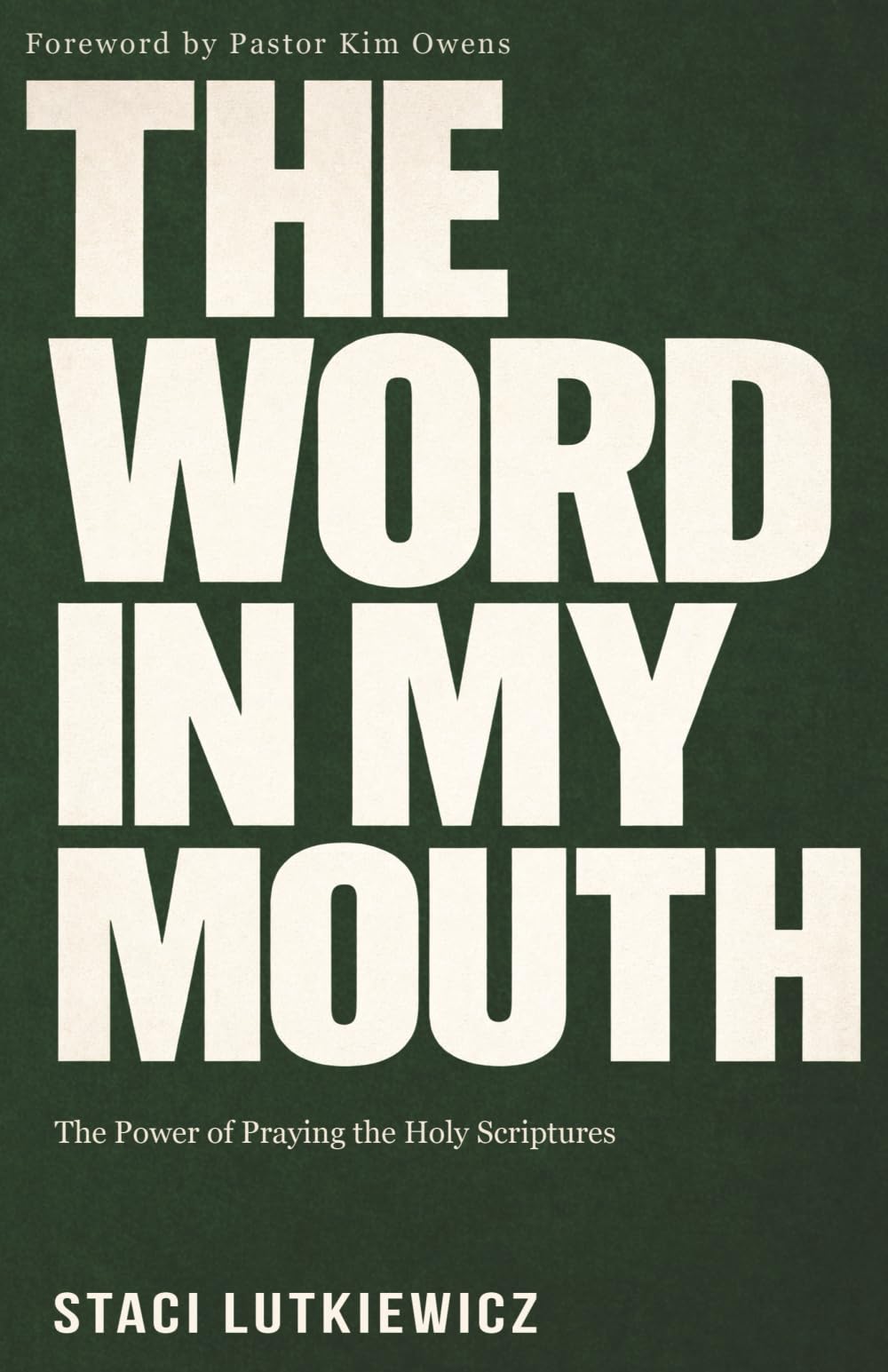 The Word in My Mouth: The Power of Praying the Holy Scriptures