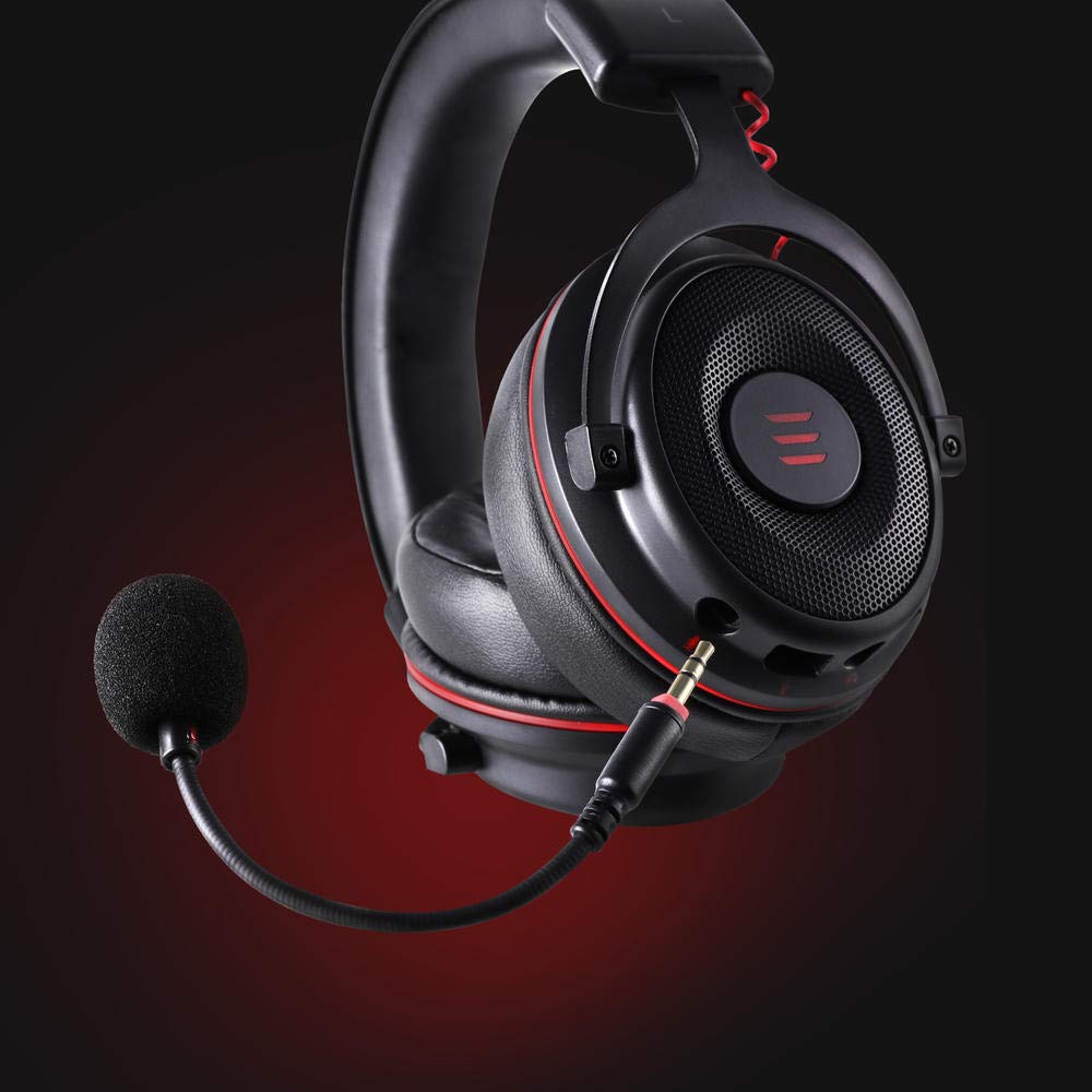 ADITAM Cuffie da gioco con cuffie da gioco cablate surround 7.1 virtuali con microfono con cancellazione del rumore per PC/Xbox/PS4 Double the comfort