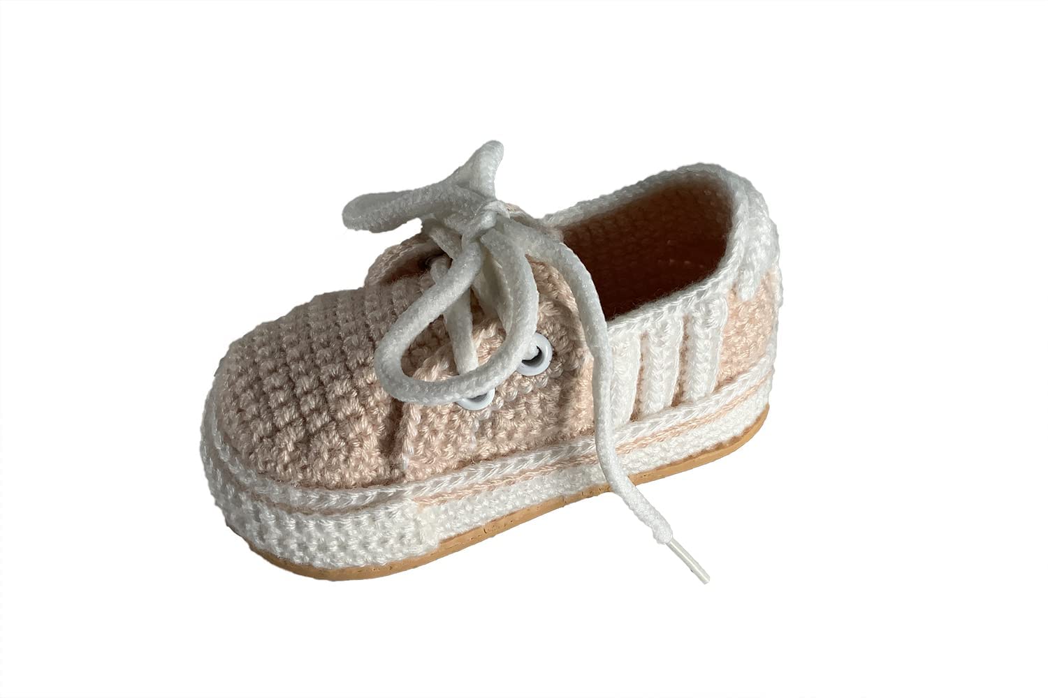 Scarpine Neonato realizzate con Uncinetto. Scarpe/Scarponcini Sportivi per Bebè, Lavorati all'Uncinetto Disponibile in Tutte Le Taglie Bambino Ti regaliamo Il Nome del Bambino inciso