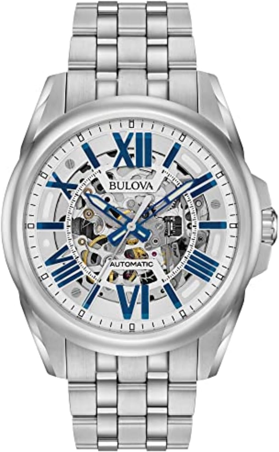 Bulova Men’s Classic Sutton 3-Hand 21-Jewel Automatic Watch,