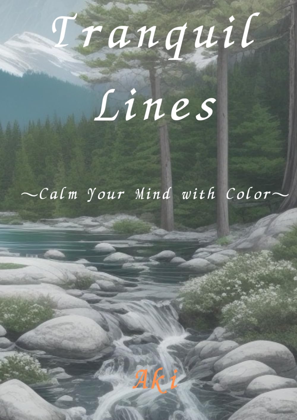 Tranquil Lines: Calm Your Mind with Color