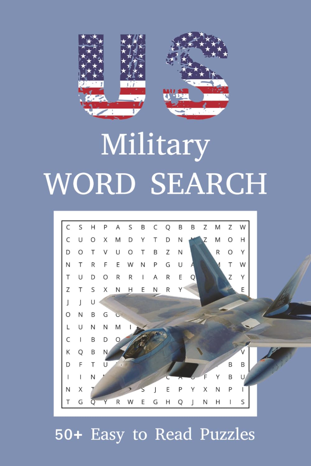 US Military Word Search Puzzle Book: Word Searches with Easy to Read Print about United States, USA Army, Navy, Marines, Airforce, History and More | ... Holidays, Stocking Fillers and Free Times