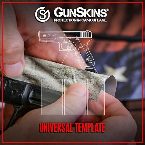 Miniatura 2 de GunSkins Pistol Skin - Pistola de vinilo premium con piezas precortadas - Fácil de instalar y se adapta a cualquier pistola - 100 resistente al agua