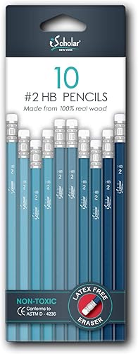 iScholar 33010 - Lápices de barril de colores 10 unidades varios colores