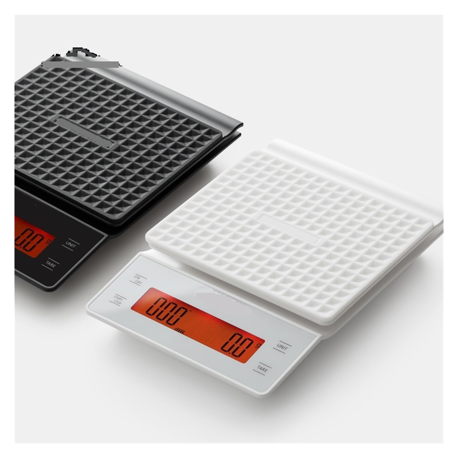 Báscula De Cocina Digital 0,1g/3kg Sensores Precisión Alimentos Electrónica Café Con Temporizador Incluye Almohadilla Protectora Impermeable Medición Precisa Esfuerzo(LCD BLACK)