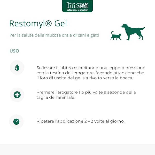 Foto 2 de 7 de Sicil Zootecnica Restomyl Gel Cani Gatti 30Ml