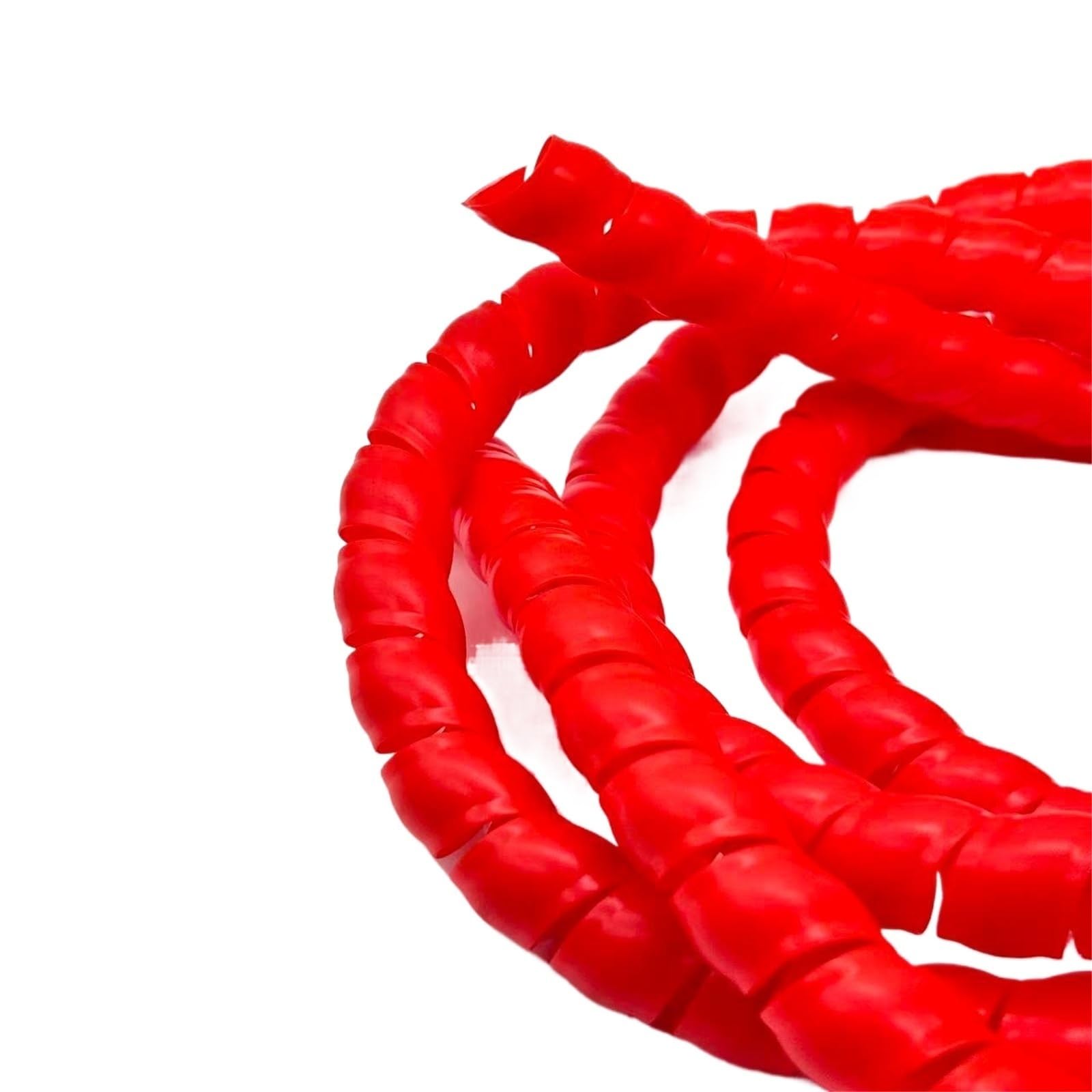 manga de cable espiral, Funda organizadora en espiral de 6,56 pies, tubo protección alambre 2 metros for mangueras agua lavado coches, Cables antidesorden(ID 14mm)