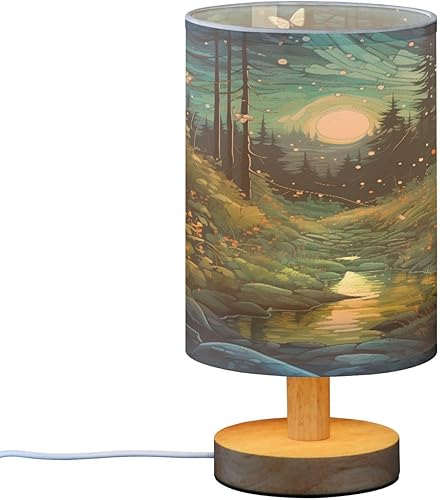 Miniatura 1 de FRODOTGV Bedside Lamps Bed Lamp Bright Forests Night Green Lamps for Kids Home