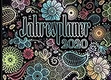 Jahresplaner: Trendy 90er Design I Der ultimative Kalender & Planer im Taschenformat I A6 Quer I mit Tagesplanung I Termine, Vorsätze & Zielsetzung I Mini Tagebuch I Weihnachtsgeschenk