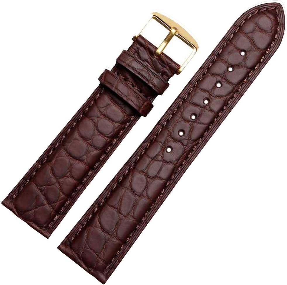 14/16/18/19/20/21/22/23mm Alligator Watch Band Strap Generic for Cartier,Chopard Happy Sport,Mido Style