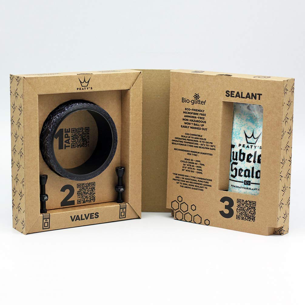 Peaty's Tubeless Wheel Conversion Kit
