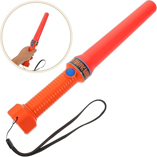 Miniatura 9 de Generic Varita LED de control de tráfico con correa de muñeca resistente a los impactos portátil de advertencia para uso al aire libre para