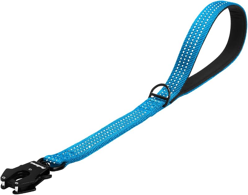Guia de adestramento curto para cães PetBonus em nylon com mosquetão de liberação rápida – 45,72 cm