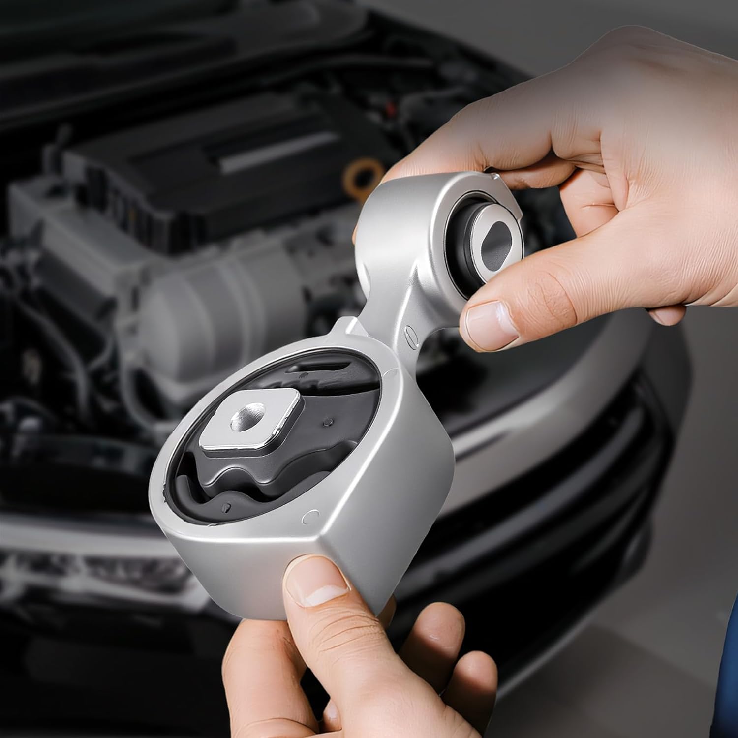 VEVOR Engine Motor Mounts, Set of 4, Compatible with 2007–2017 Nissan Altima 2.5L L4, Replace OE# A4350, A4353, A4340, A4339, Secure Support