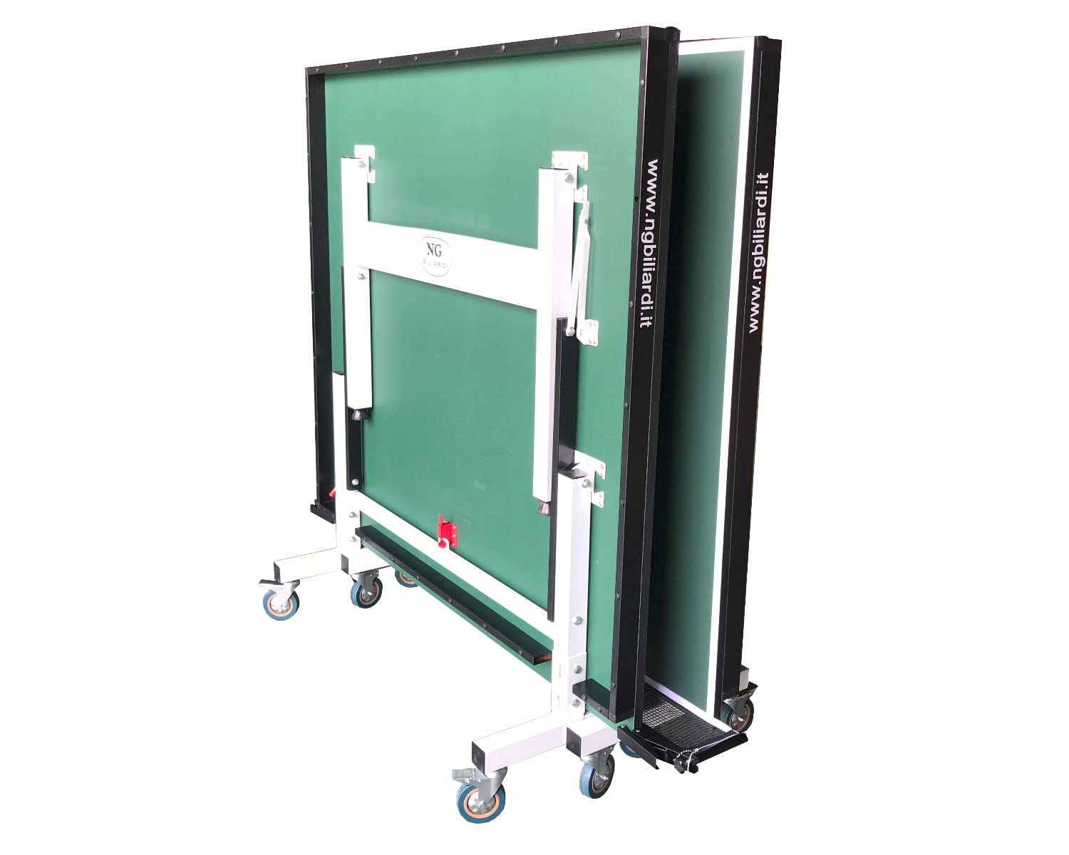 NG Biliardi Tavolo da Ping Pong Smash Interno (Verde) 274x152,5x76 cm