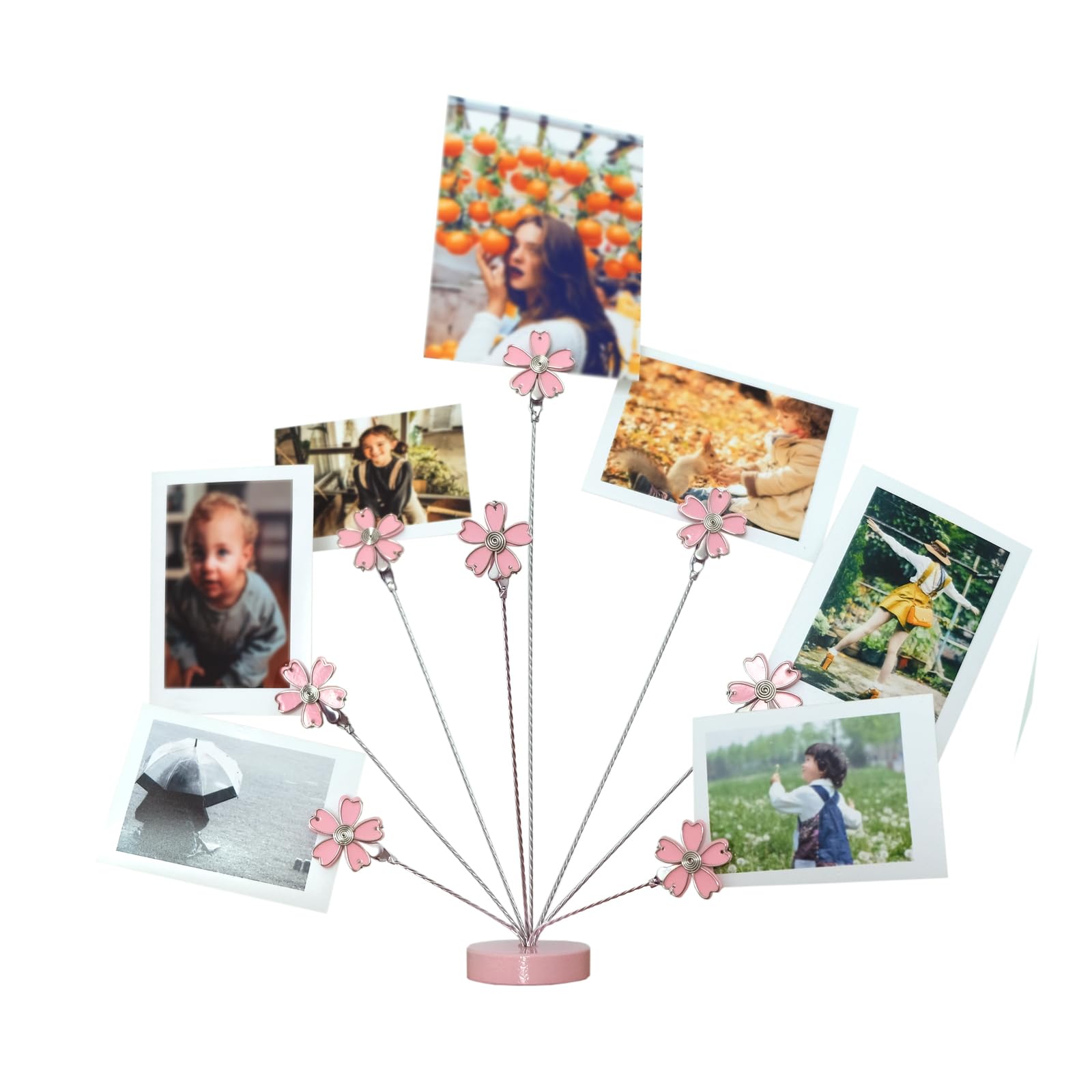 ASD Jewerly Support De Collage Photo Personnalisé Coeur Multi Photo, Support De Collage Mural Personnalisé Avec Lumière LED, Cadeau Personnalisé Pour La Famille Pour Noël Fête Des Mères