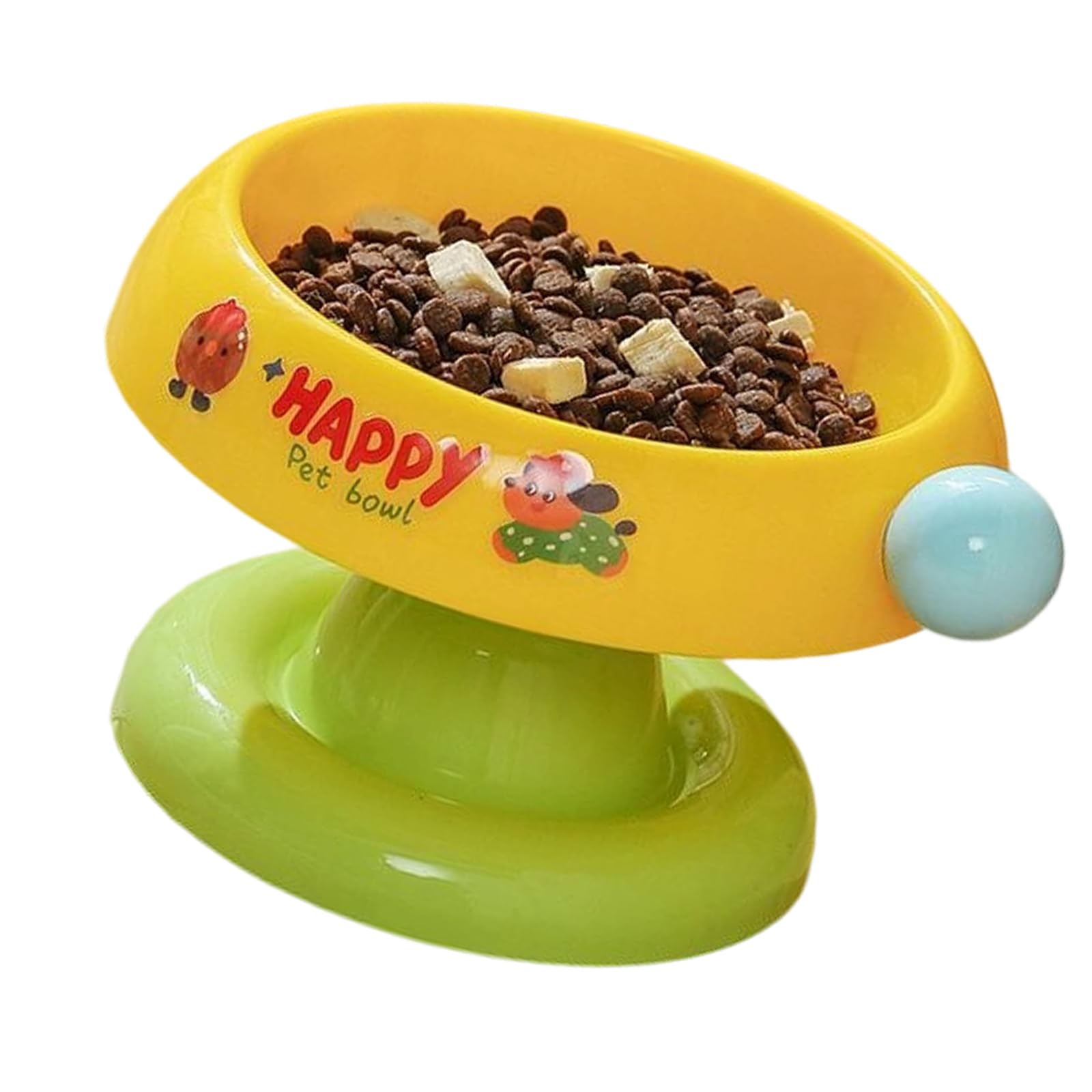 Xjdzineq Oxidation Proof Untarnished Feeding Bowl Highlighting Contemporary Psychology Plan and Strong Base Permanent Kitchen Bowl with Base