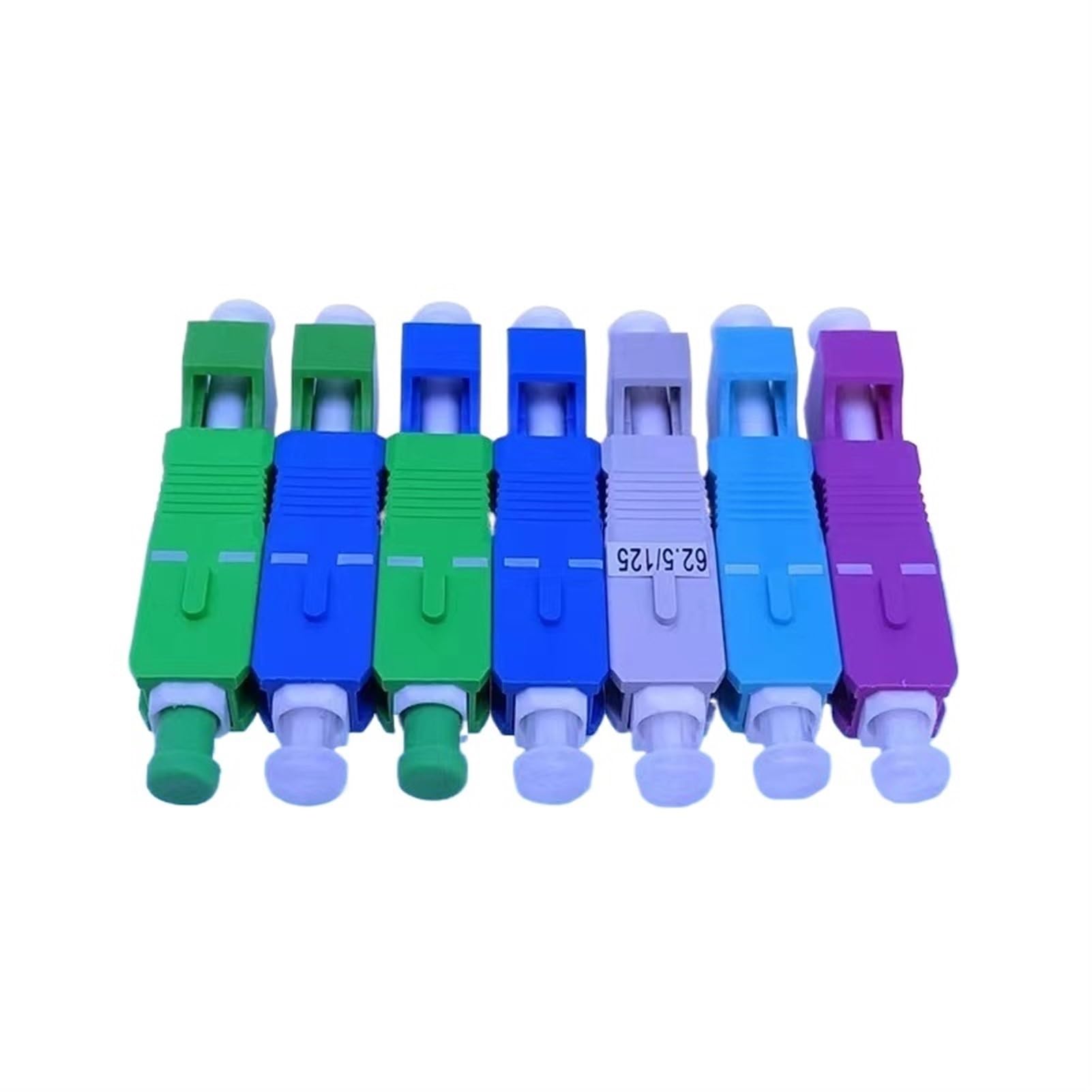 Adaptateur LC FC SC St, 2 pièces, monomode mâle à Femelle, coupleur de Fibre Optique, convertisseur d'interface à Bride(SC UPC-St UPC SM)
