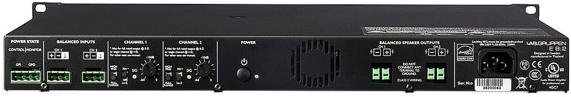 Amplifier with 2 Flexible Output Channels (E82US)