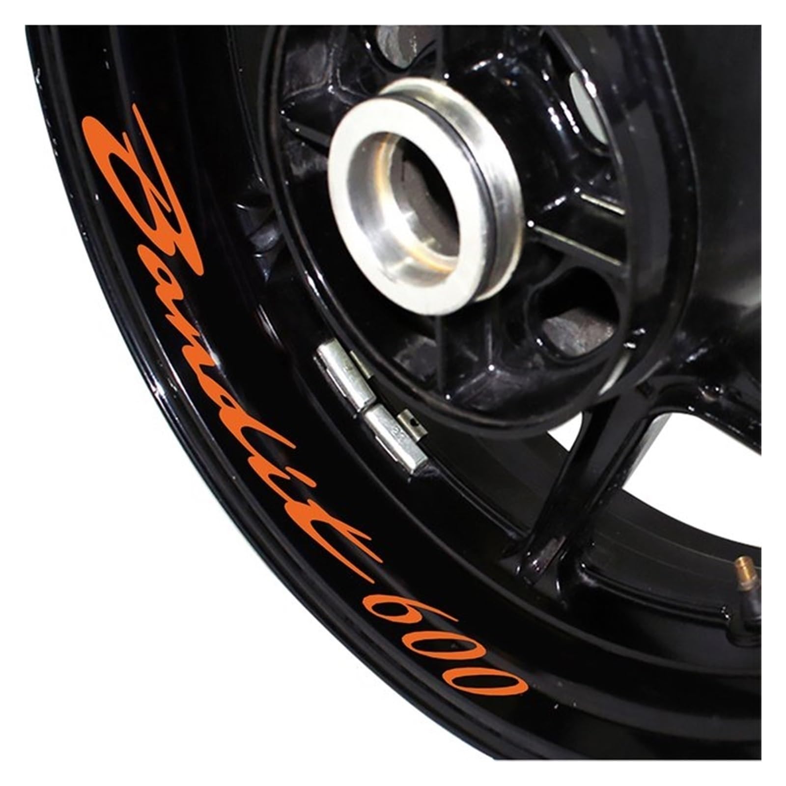 Motorcycle Wheel Stickers Night Reflective Decorative Rim for Suzuki for Bandit 600(Style 2)