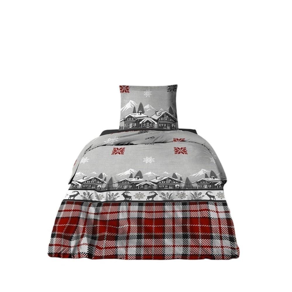 Parure de draps Chalet pour lit de 90x190