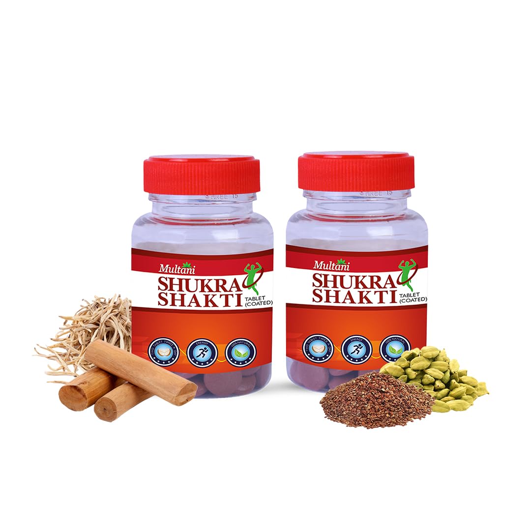Multani Shukra Shakti-100 Tablets Each (Pack of 2)