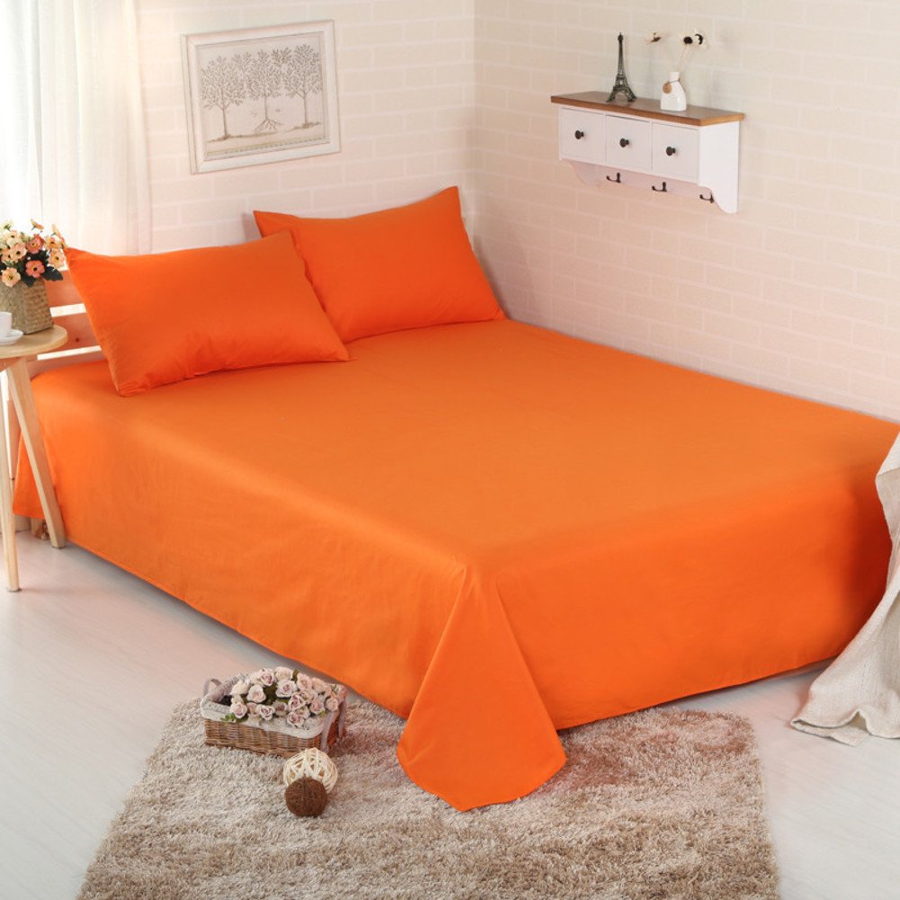Drap de dortoir de couleur unie 230x230cm idéal pour chambre enfant