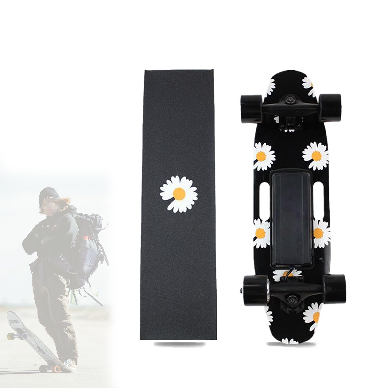 Deskorolka Dla DorosłYch, CzterokołOwy Longboard Z Silnikami, 35 Km/H, ZasięG 20-25 Km,ObciążEnie 100 Kg,Do Pracy I PrzygóD Na śWieżYm Powietrzu 1-Crane(16km)