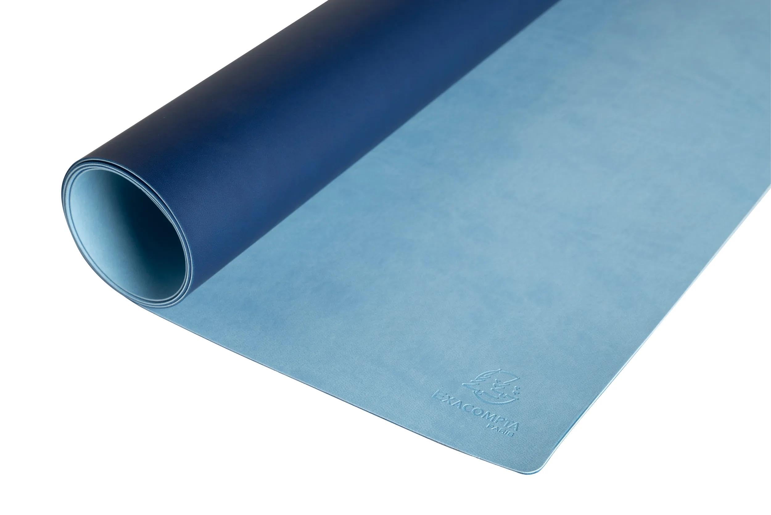 Exacompta - Ref. 29120E – Karton mit 16 weichen Schreibtischunterlagen Home Office – aus zweifarbigem Polyurethan – weich und strapazierfähig, schützt den Schreibtisch, Mauspad – 35 x 60 cm