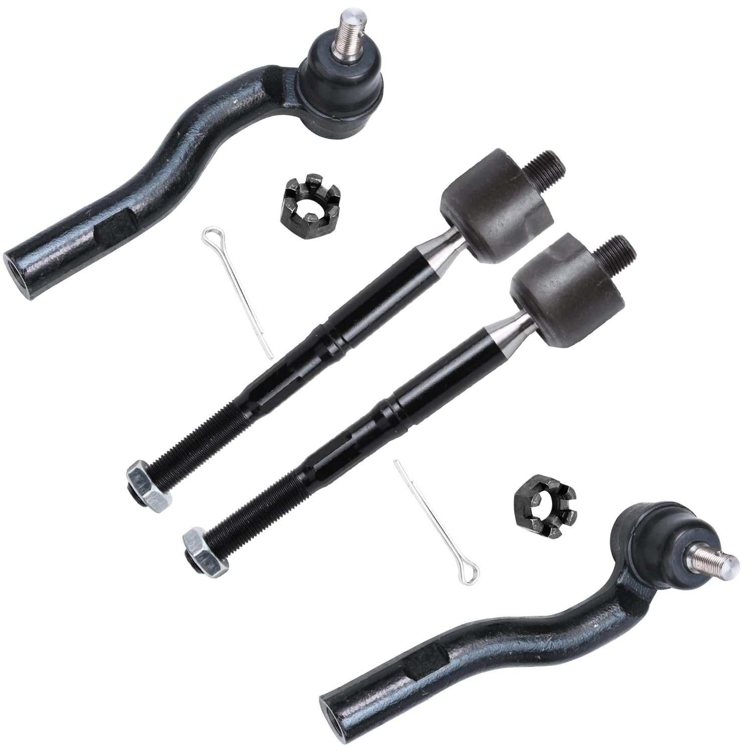 Amazon.com: Detroit Axle - 4 Front Tie Rods for Lexus GS300 GS400