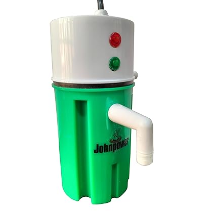 Johnpower 1ltr Instant and Portable water geyser Green colour