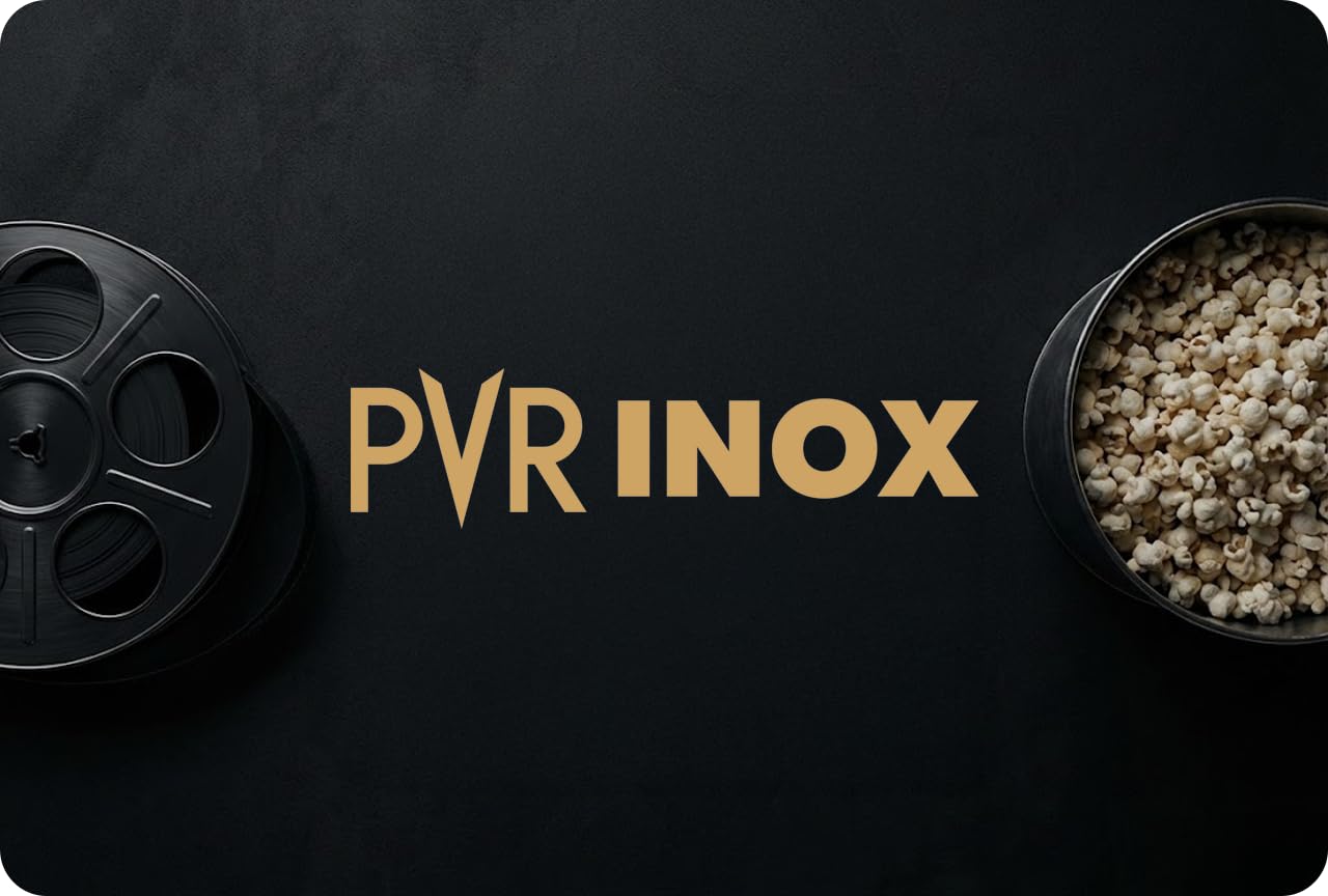 PVR INOX Cinemas | Flat 17% off | E-Gift Card | Instant Delivery | Valid for online & in-store purchases | 1 year validity