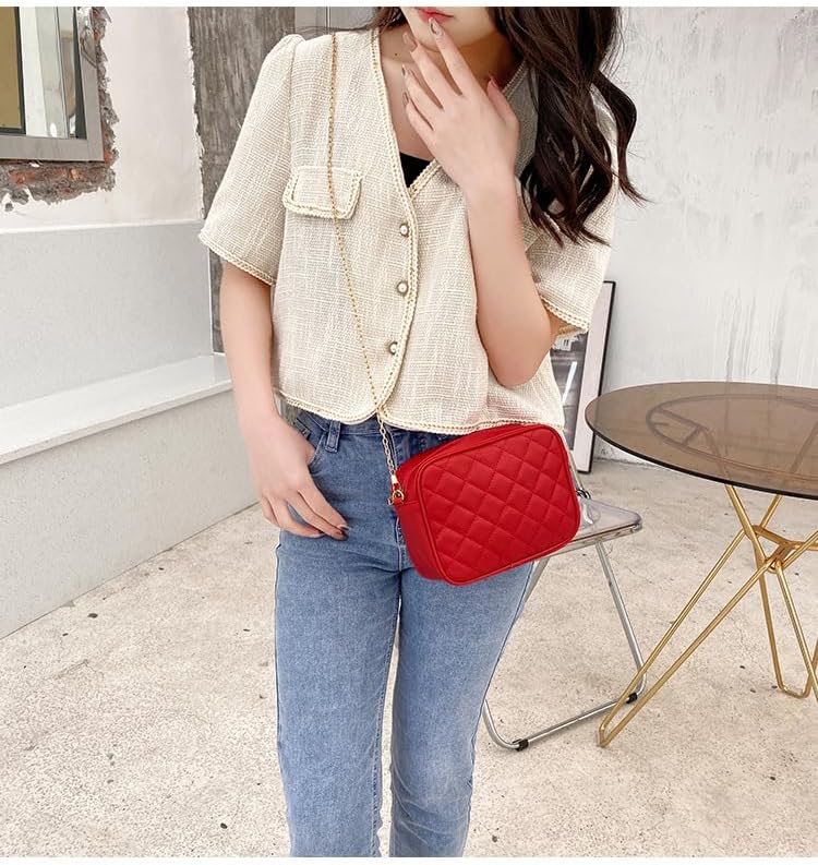 Crossbody Bags for Women Trendy Small Purse Shoulder Handbag Satchel Camera Bag Camera Pouch | Trendy, Small, Camera Pouch - Image 2