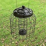 Selections Deluxe Heavy Duty Squirrel Proof Hanging Bird Suet Fat Ball Feeder Cage (Pack of 2) - Image 7