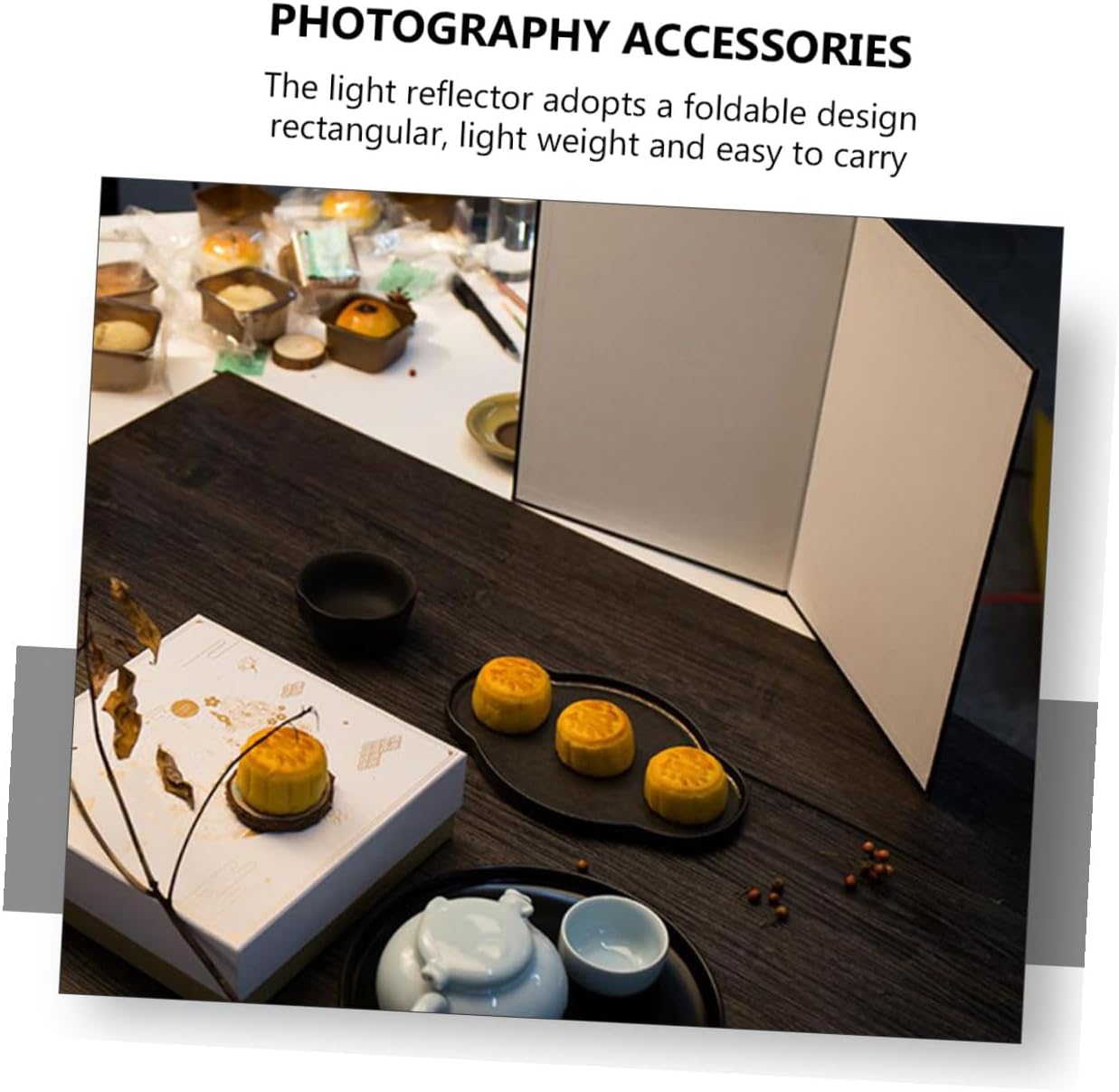 Foldable Photography Reflector Board A4 2 Pack for Studio Lighting