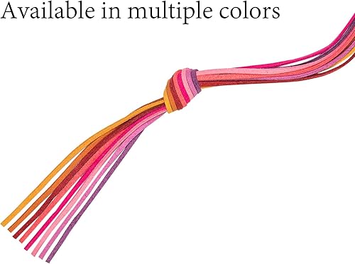 Miniatura 5 de HARFINGTON Cordón de gamuza sintética de 0.094 in, hilo de cuentas de microfibra, 100 yardas295.3 ft, cuerda de manualidades para hacer joyas,