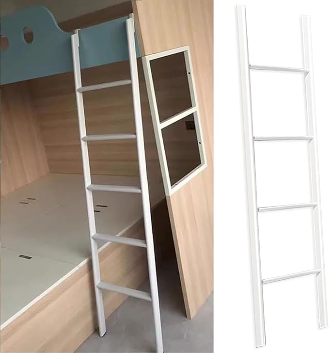 m1.75m Dorm Bunk Bed Ladder Replacement, Auxiliary Ascent Ladders 3/4