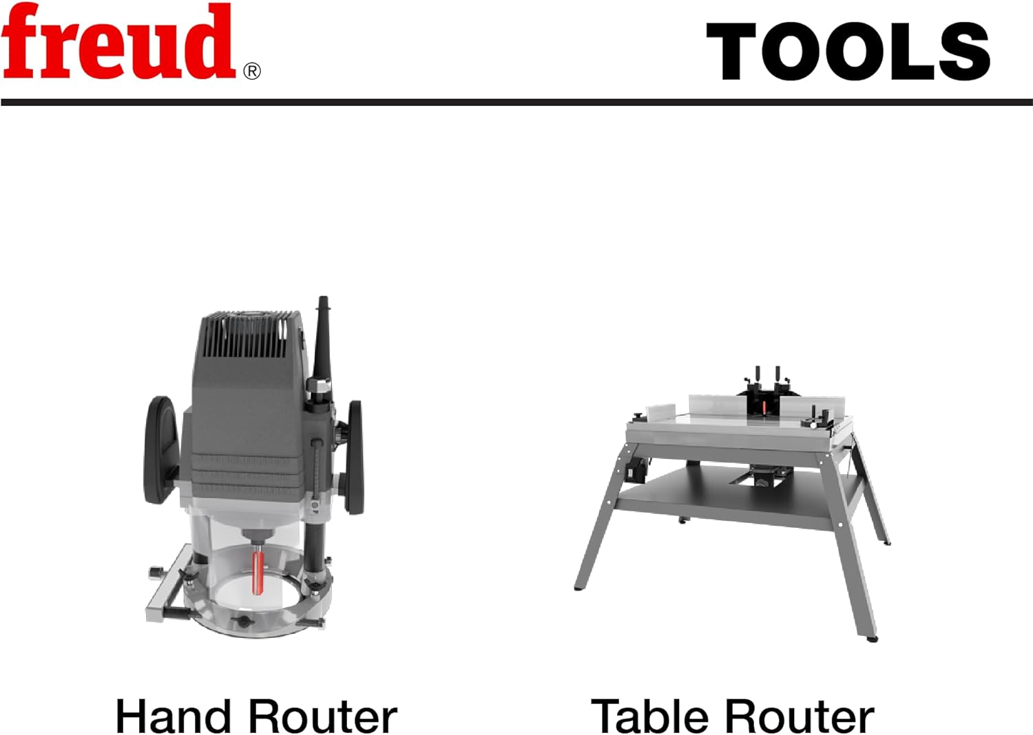 Freud 63-150: 9/16" Depth Slotting Cutter Set with 1/2" Shank, 1/16" Carbide Height