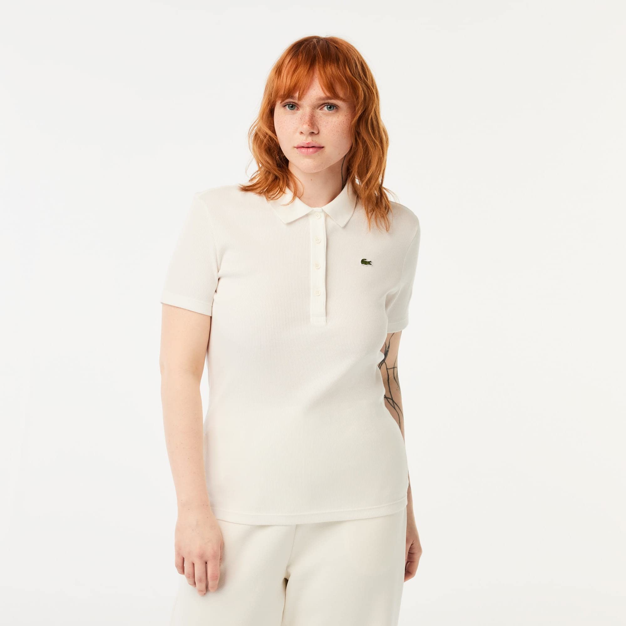 Lacoste Df5377 Polos, Flour, 40 Donna