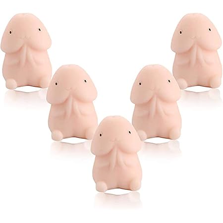 Amazon Co Jp 5個スクイーズ 低反発 ストレス解消グッズ 小チ減圧玩具 减圧おもちゃ オモチ 握ってストレス 配達3 5労働日まで おもちゃ