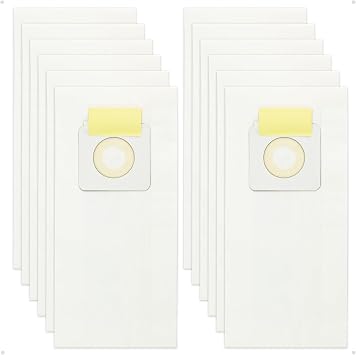 12 Pack Style 7 Vacuum Bags Replacement Compatible with Bissell PowerForce Bagged Uprights Vacuums 3522 3545 3550 3554 series, Replace Part # 32120 by PETOX
