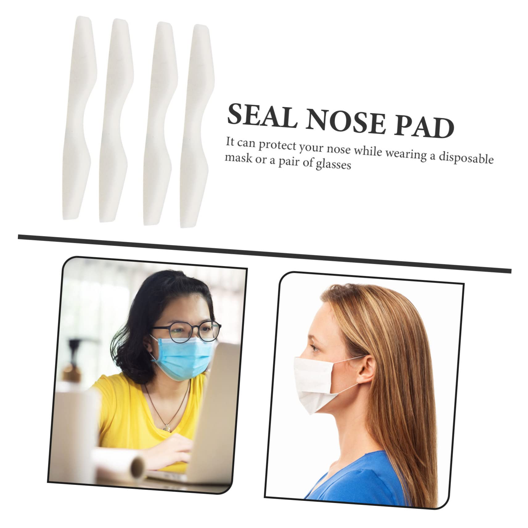 Defogger For Glasses Anti-Fog Nose Bridge Sponge Pad DIY